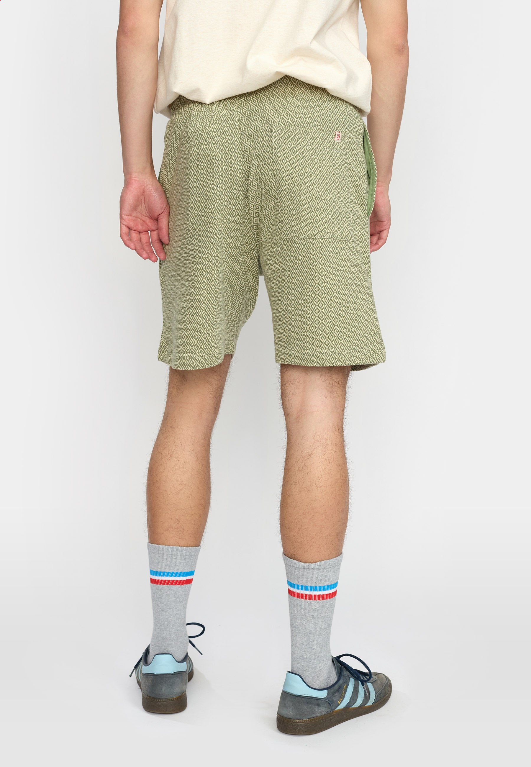 Revolution Jaquard Shorts Shorts Green