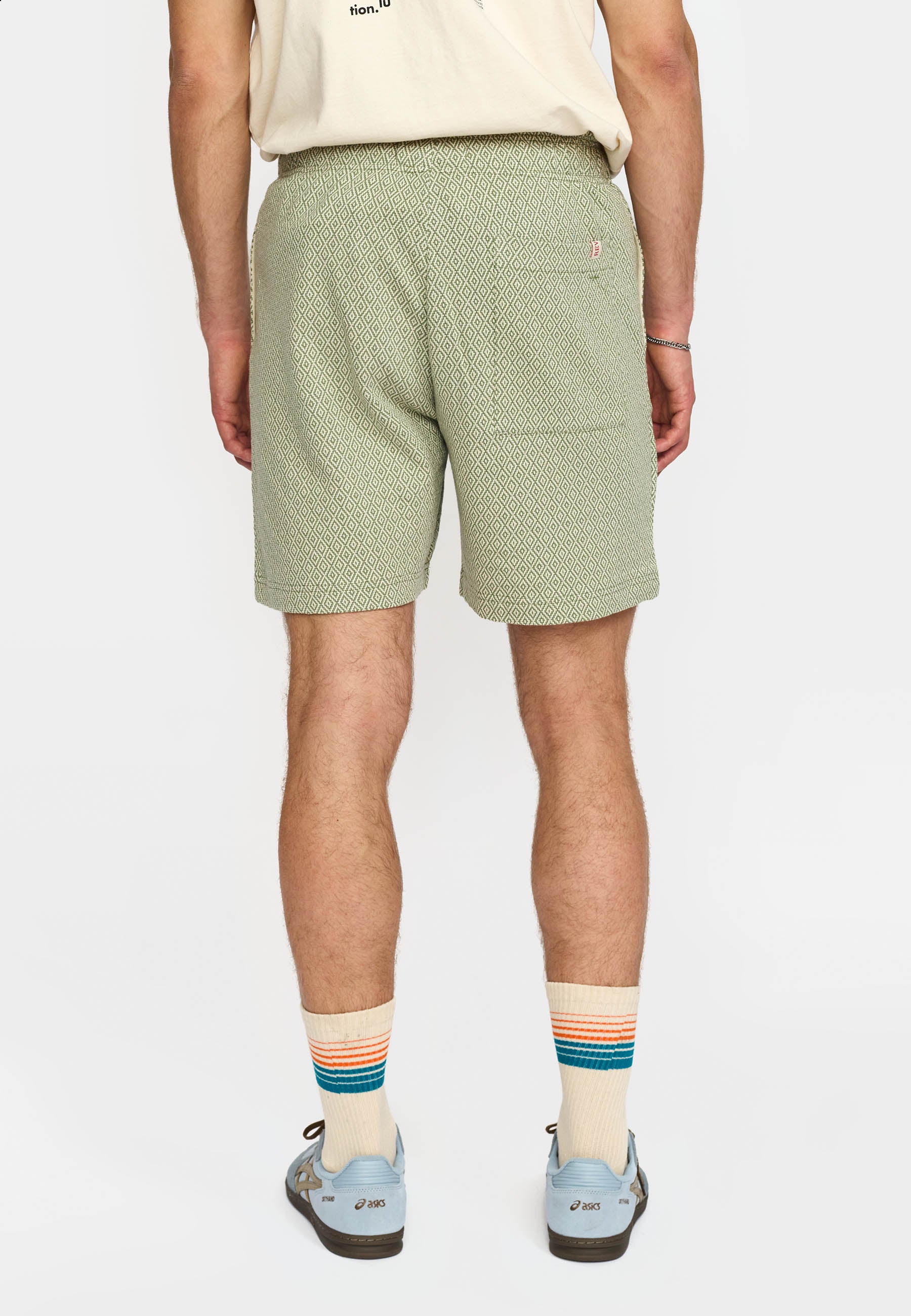 Revolution Jaquard Shorts Shorts Green
