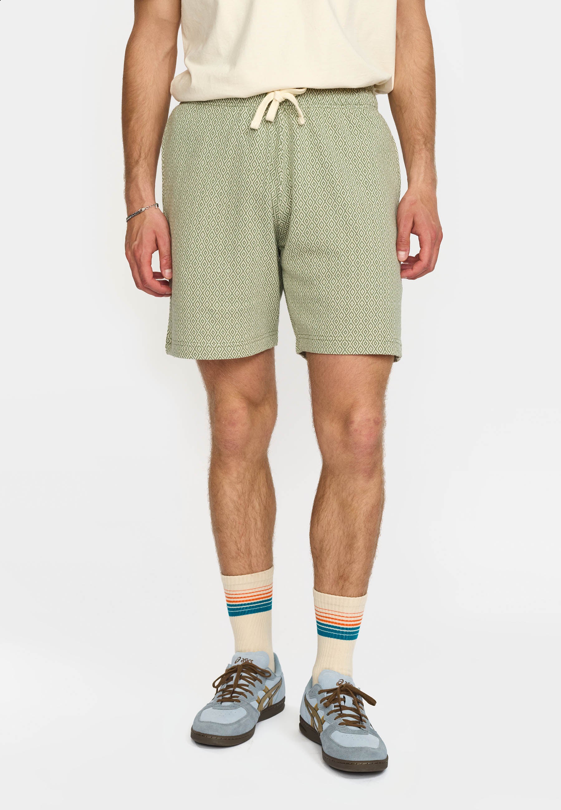 Revolution Jaquard Shorts Shorts Green