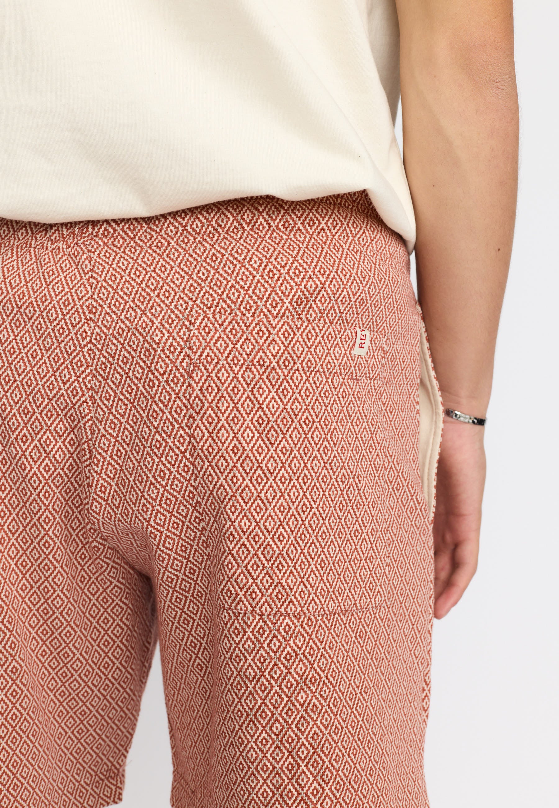 Revolution Jaquard Shorts Shorts Orange