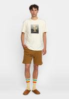 Revolution Jaquard Shorts Shorts Yellow