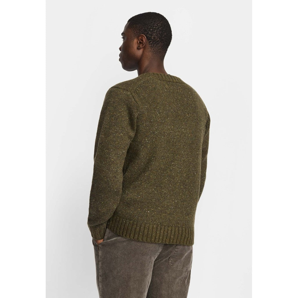 Revolution Knit Cardigan Knitwear Army
