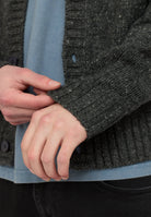 Revolution Knit Cardigan Knitwear Black