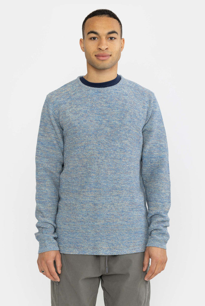 Revolution Knit Sweater Knitwear Blue