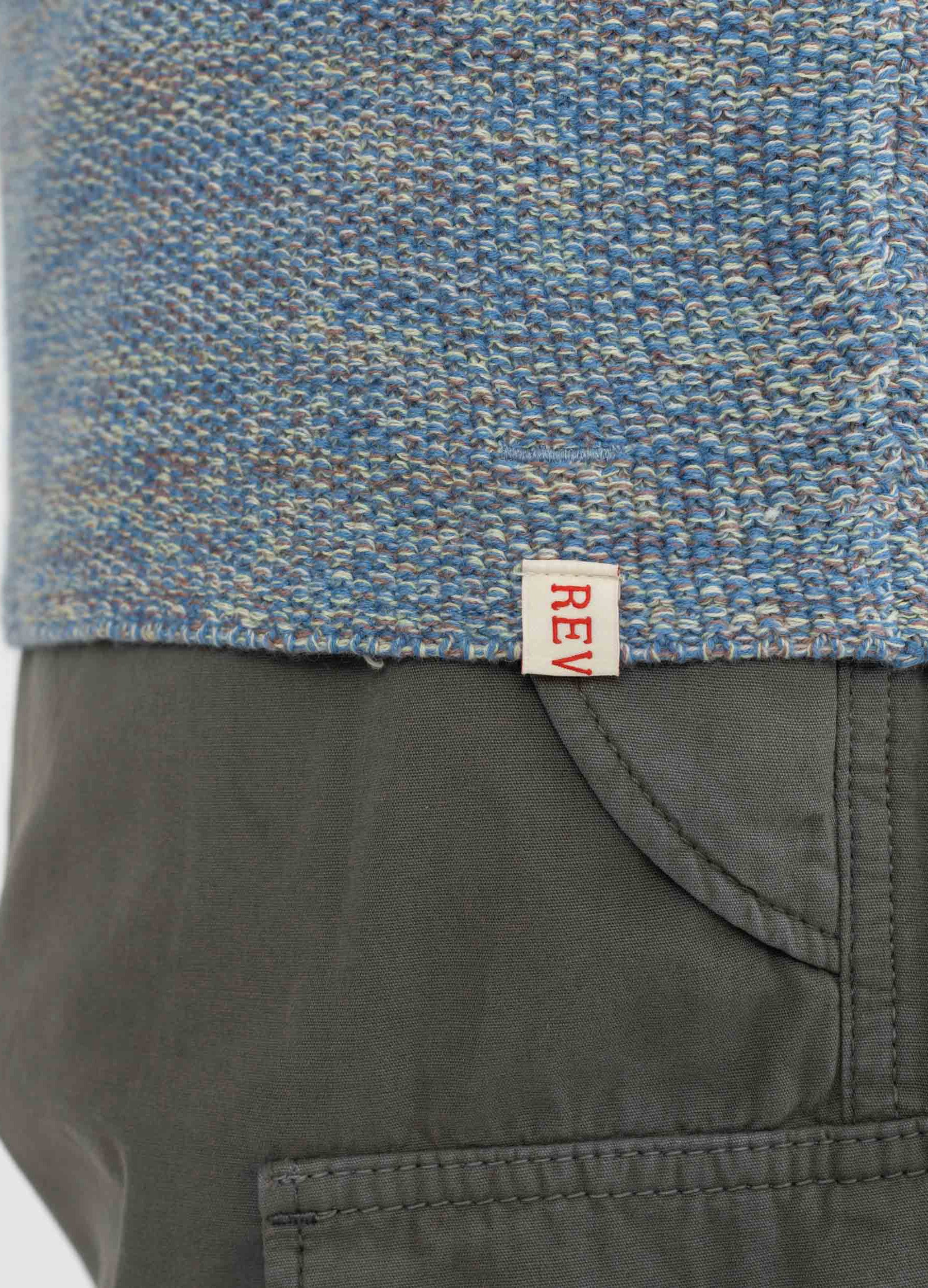 Revolution Knit Sweater Knitwear Blue