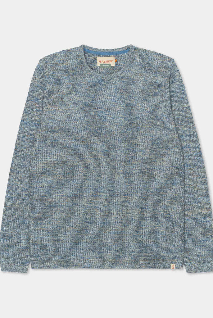 Revolution Knit Sweater Knitwear Blue