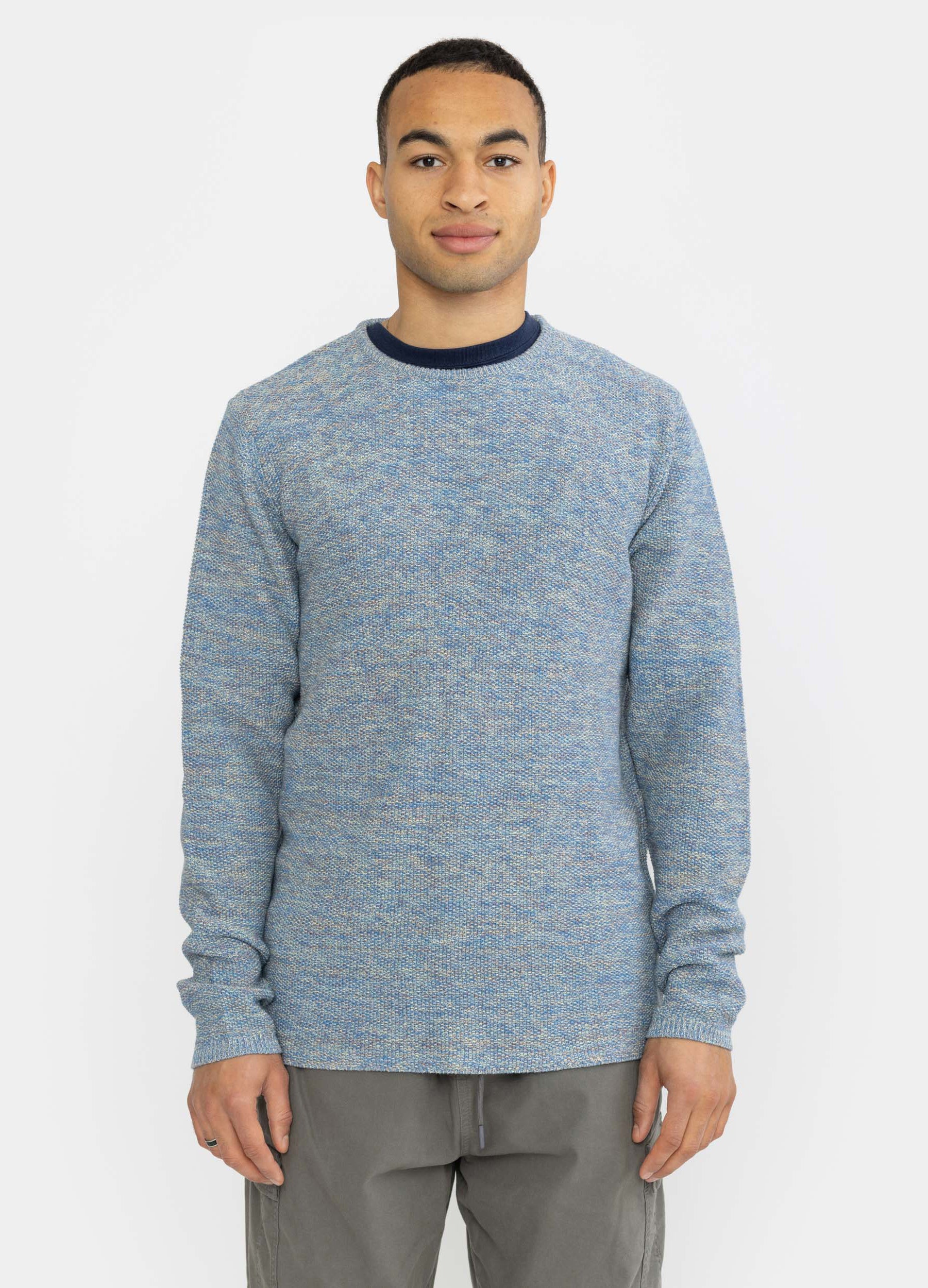 Revolution Knit Sweater Knitwear Blue