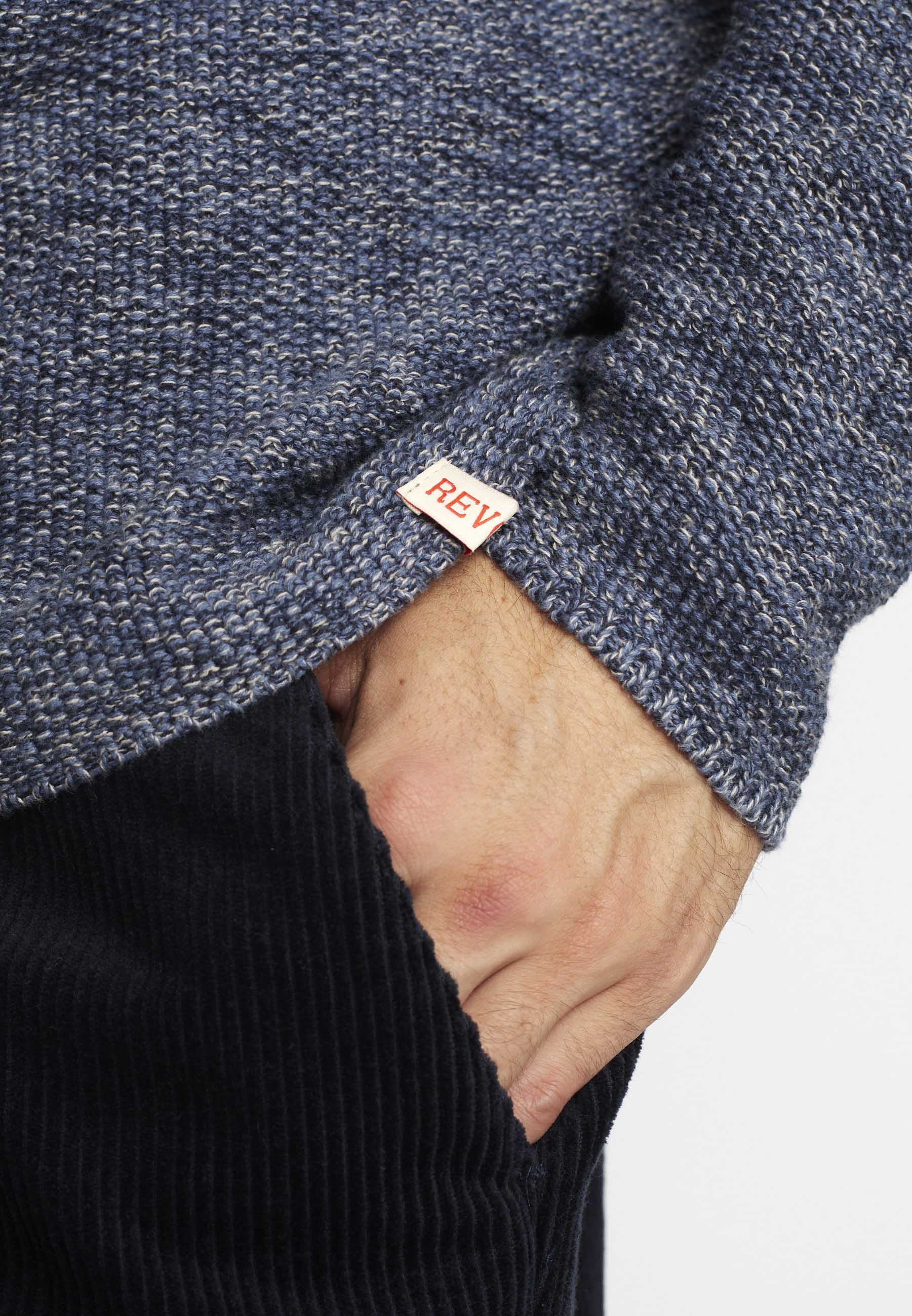 Revolution Knit Sweater Knitwear Dustblue