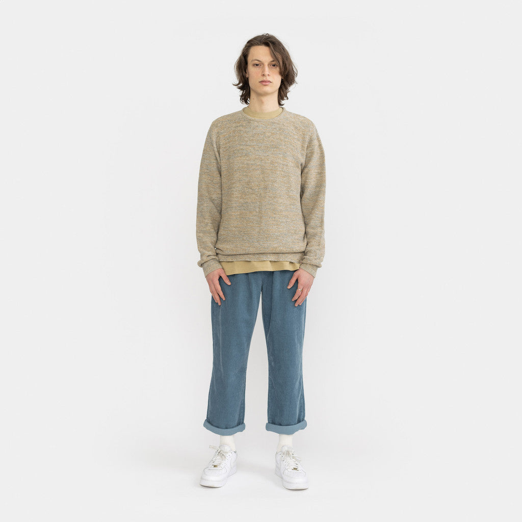 Revolution Knit Sweater Knitwear Khaki