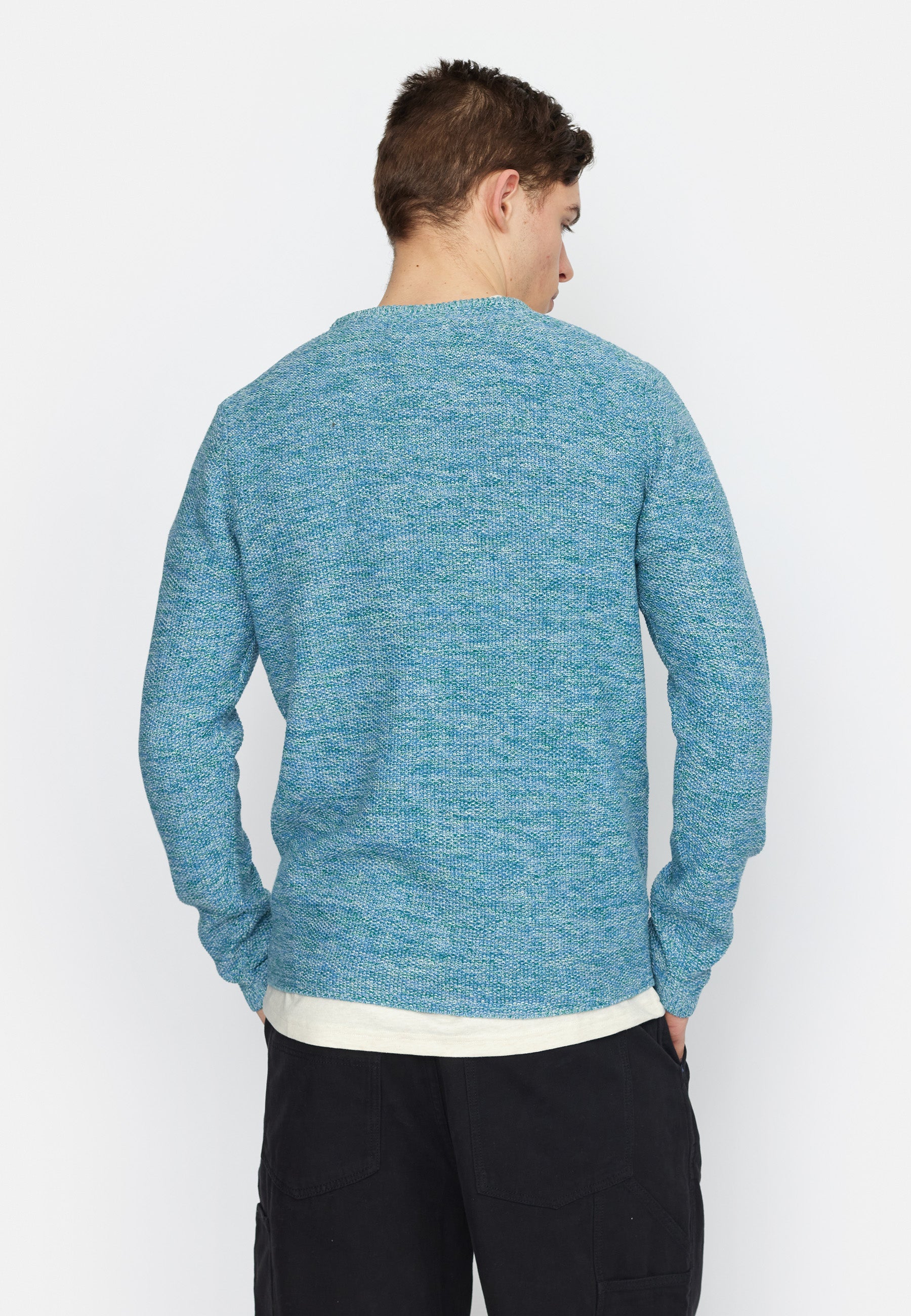 Revolution Knit Sweater Knitwear Turquise