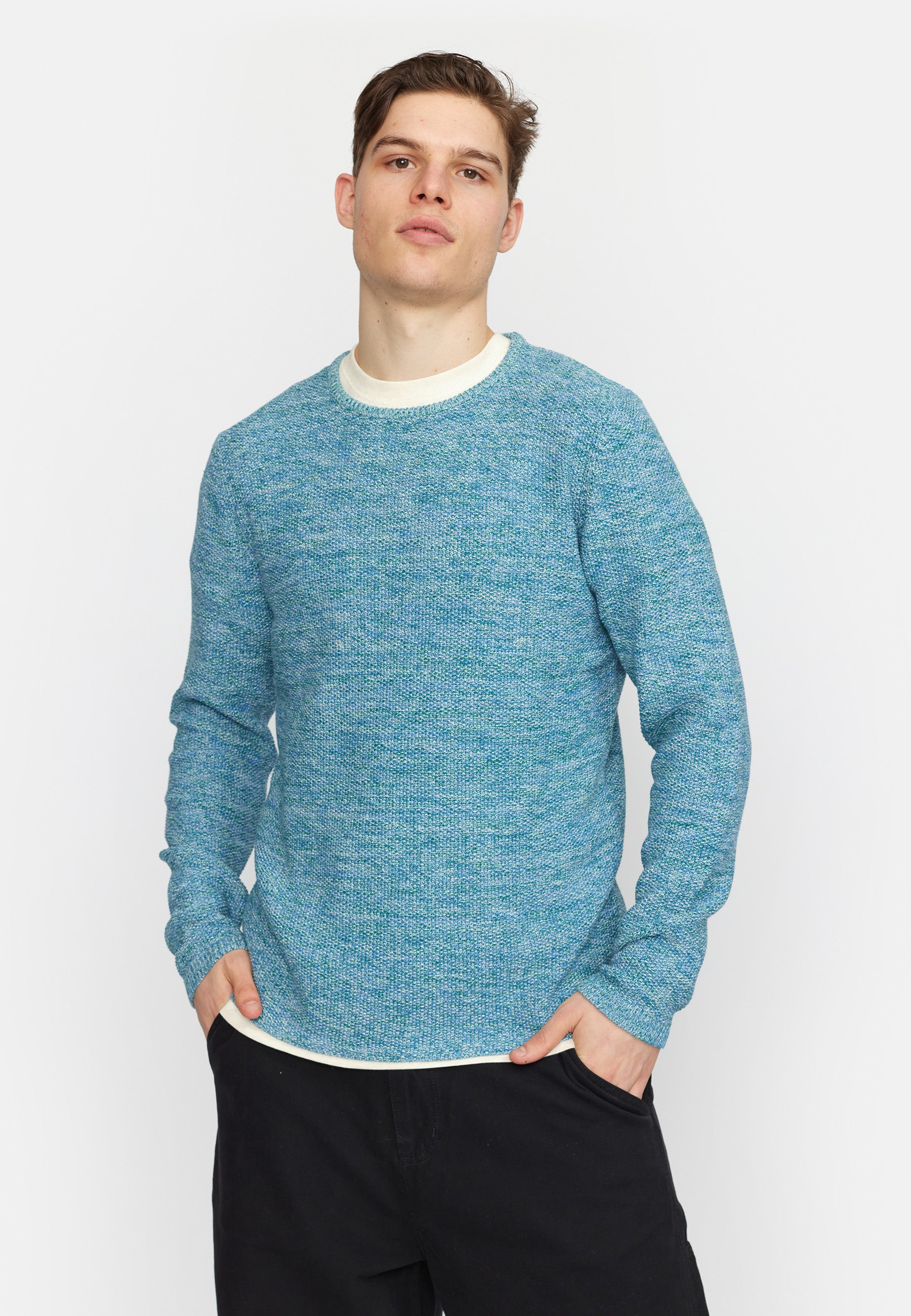 Revolution Knit Sweater Knitwear Turquise
