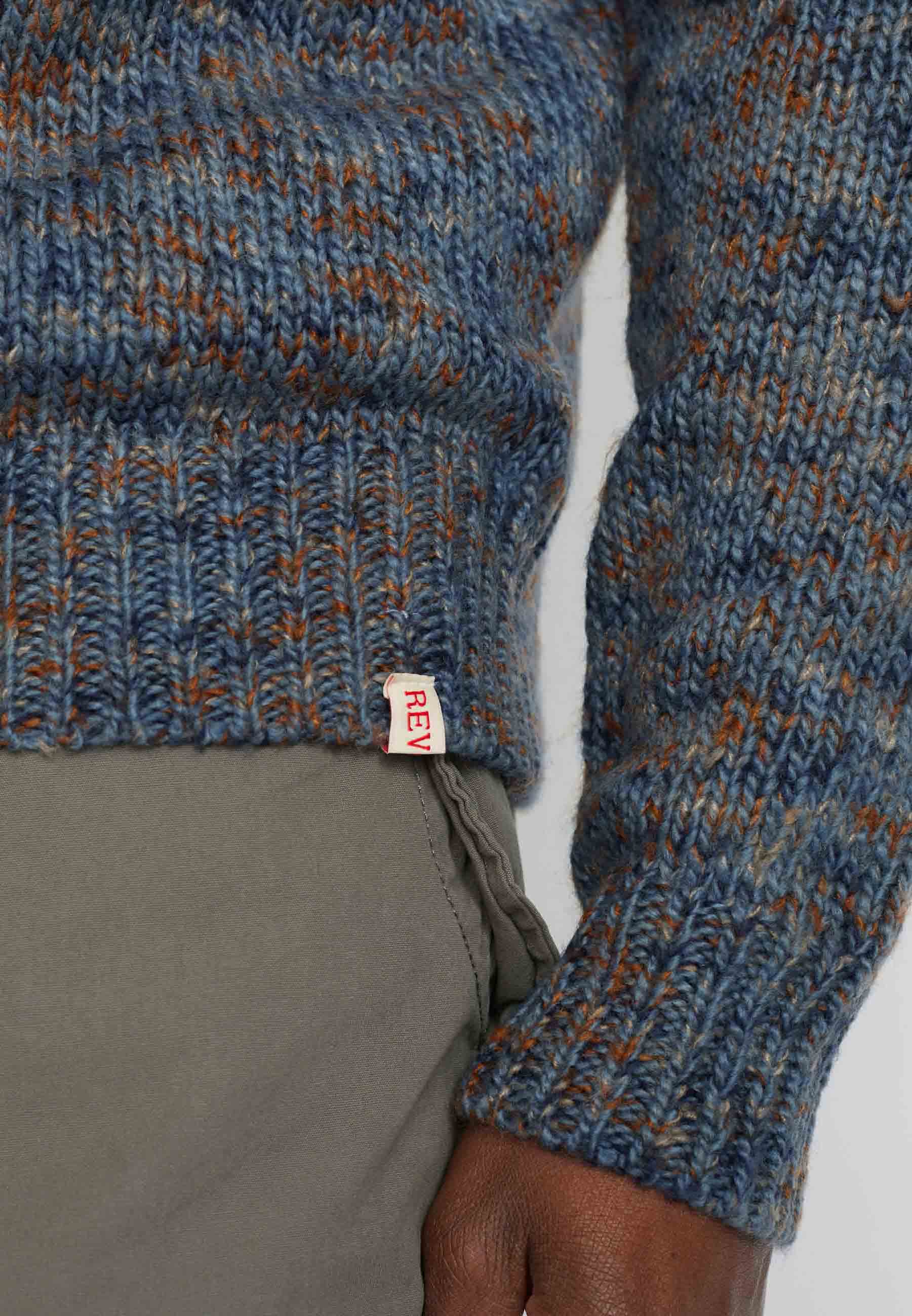 Revolution Knit Sweater Knitwear Blue