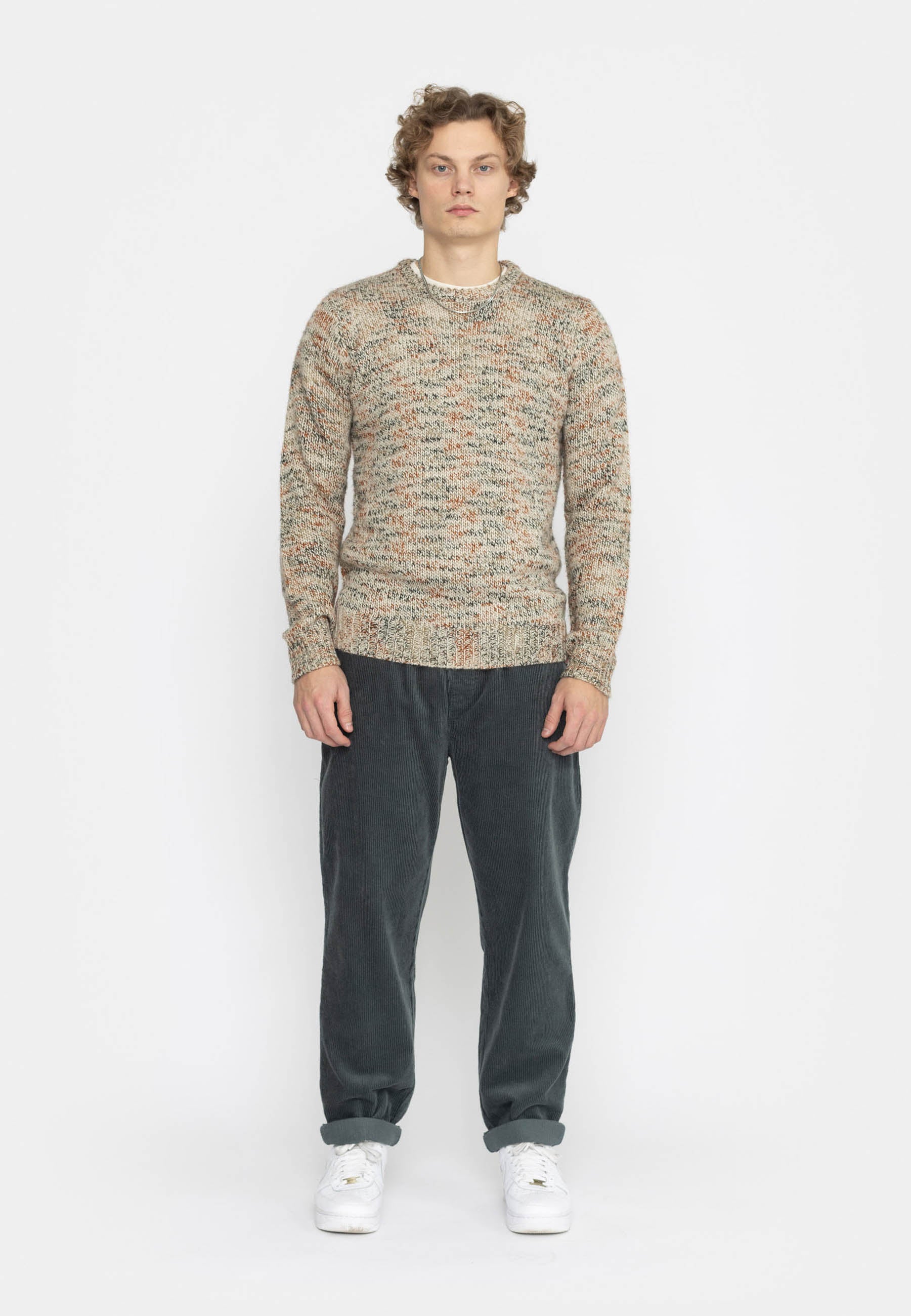 Revolution Knit Sweater Knitwear Lightkhaki