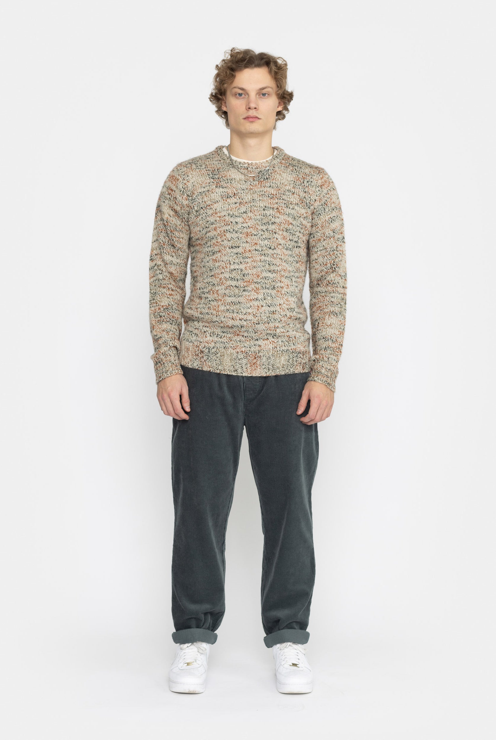 Revolution Knit Sweater Knitwear Lightkhaki