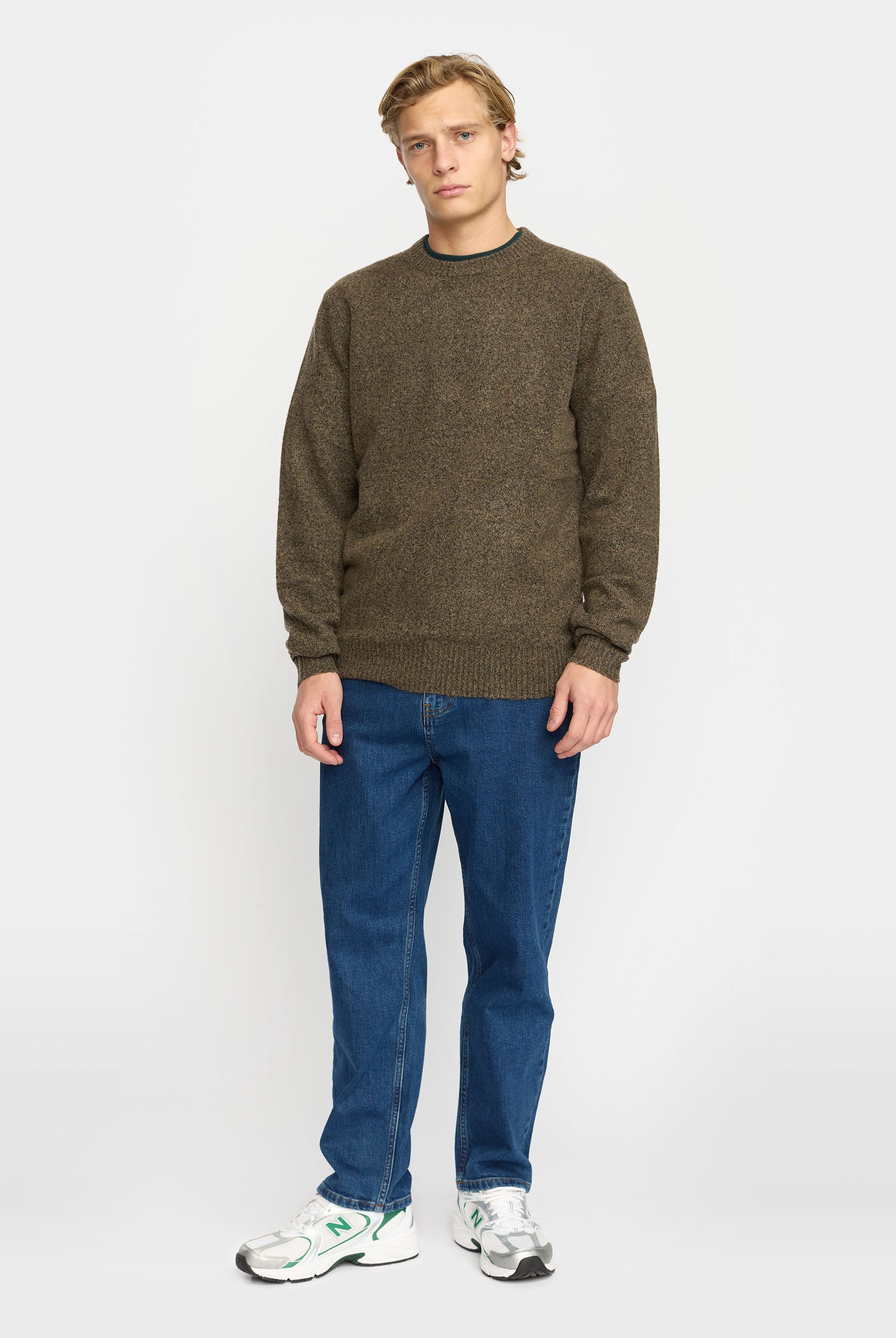 Revolution Knit Sweater Knitwear Brown
