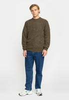 Revolution Knit Sweater Knitwear Brown