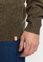 Revolution Knit Sweater Knitwear Brown