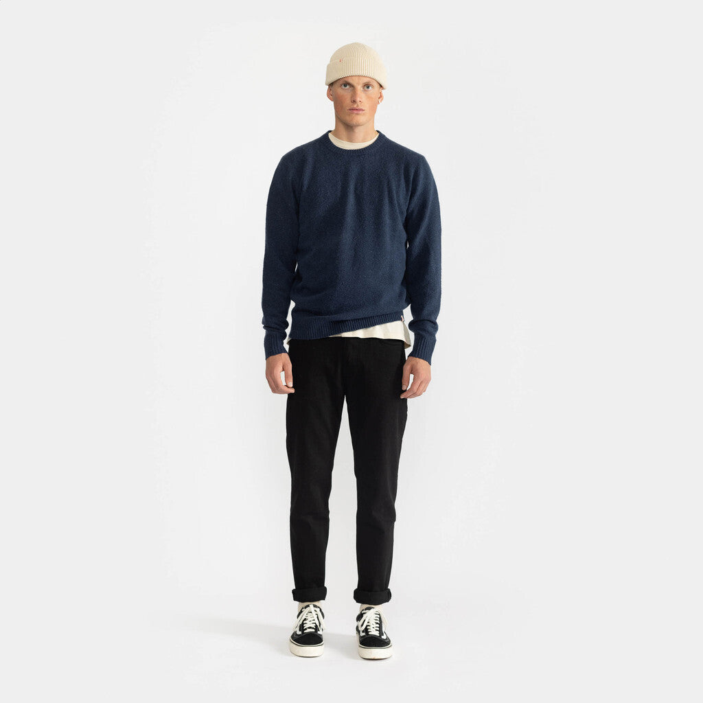 Revolution Knit Sweater Knitwear Darknavy
