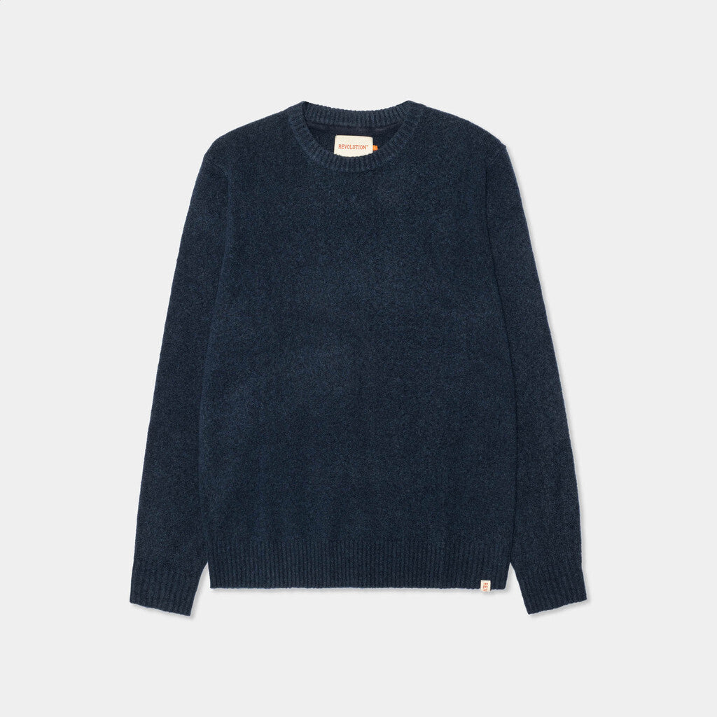 Revolution Knit Sweater Knitwear Darknavy