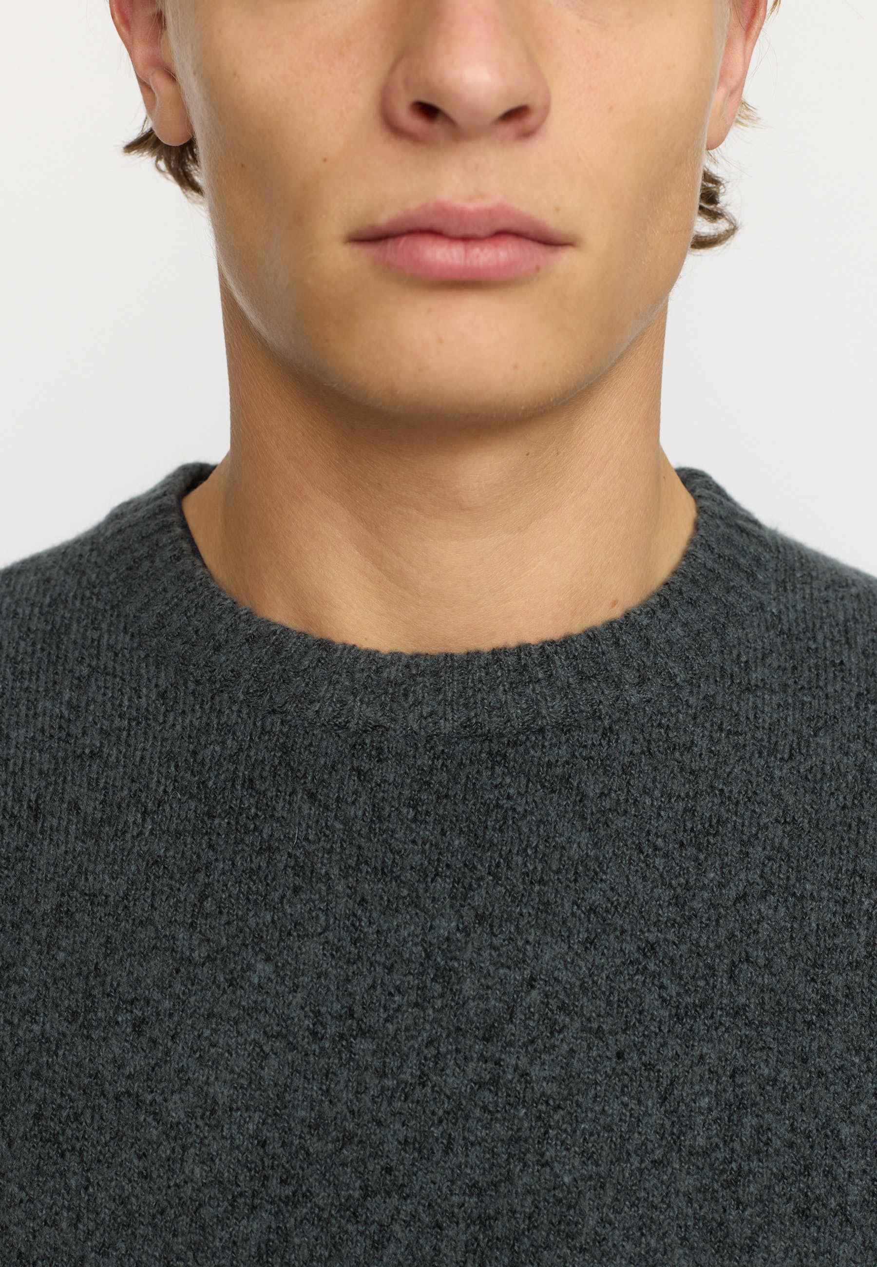 Revolution Knit Sweater Knitwear Dustblue