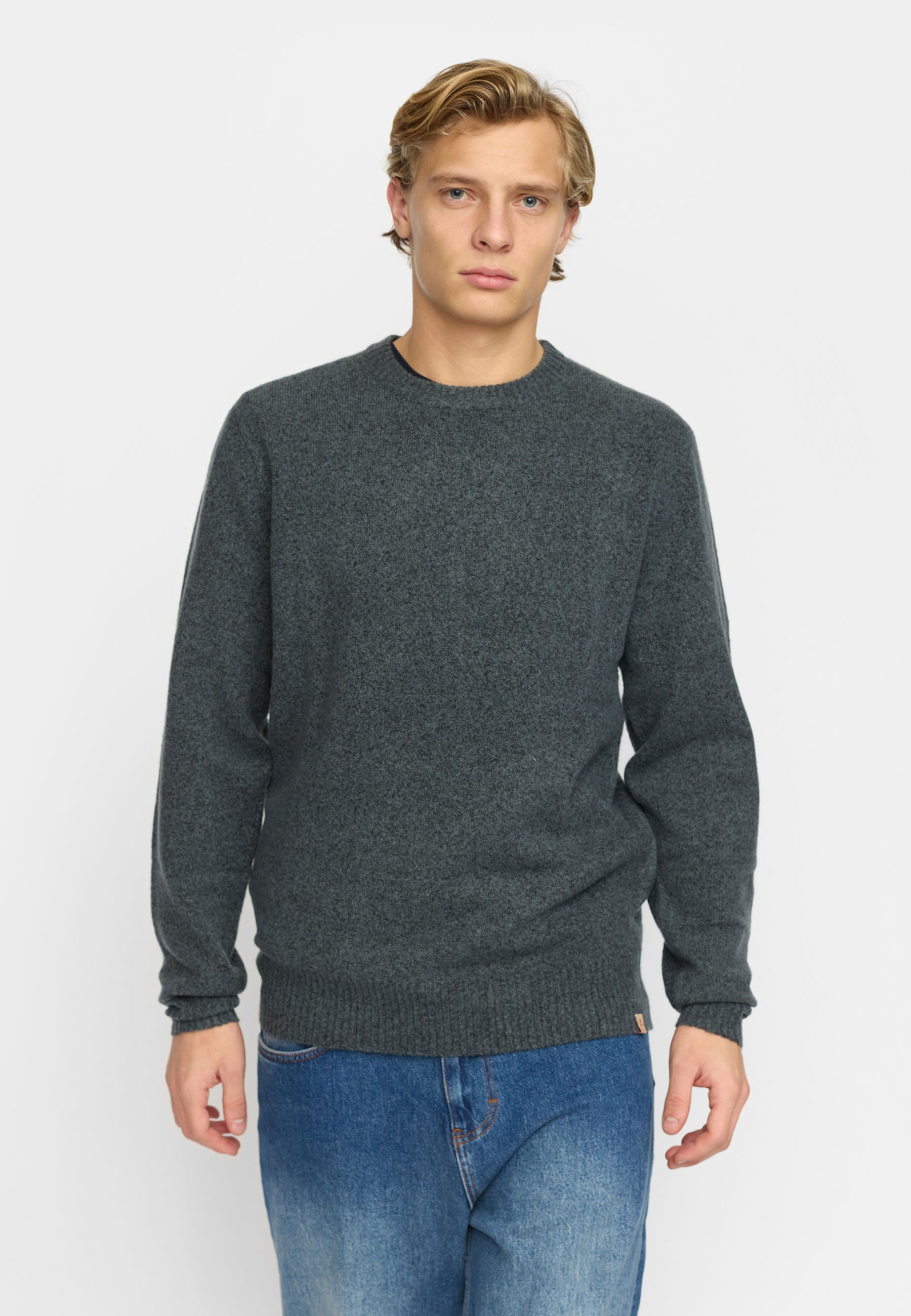 Revolution Knit Sweater Knitwear Dustblue
