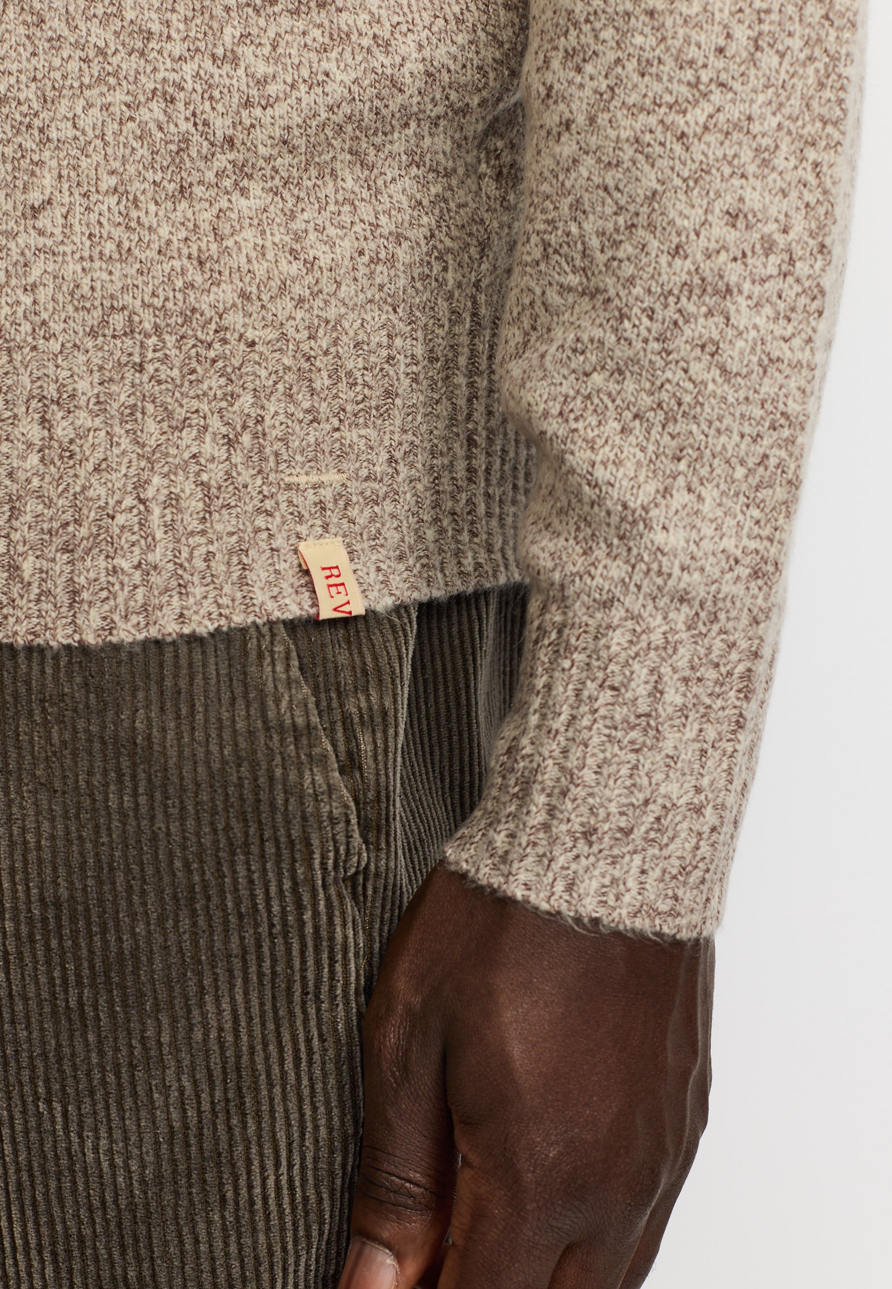 Revolution Knit Sweater Knitwear Offwhite