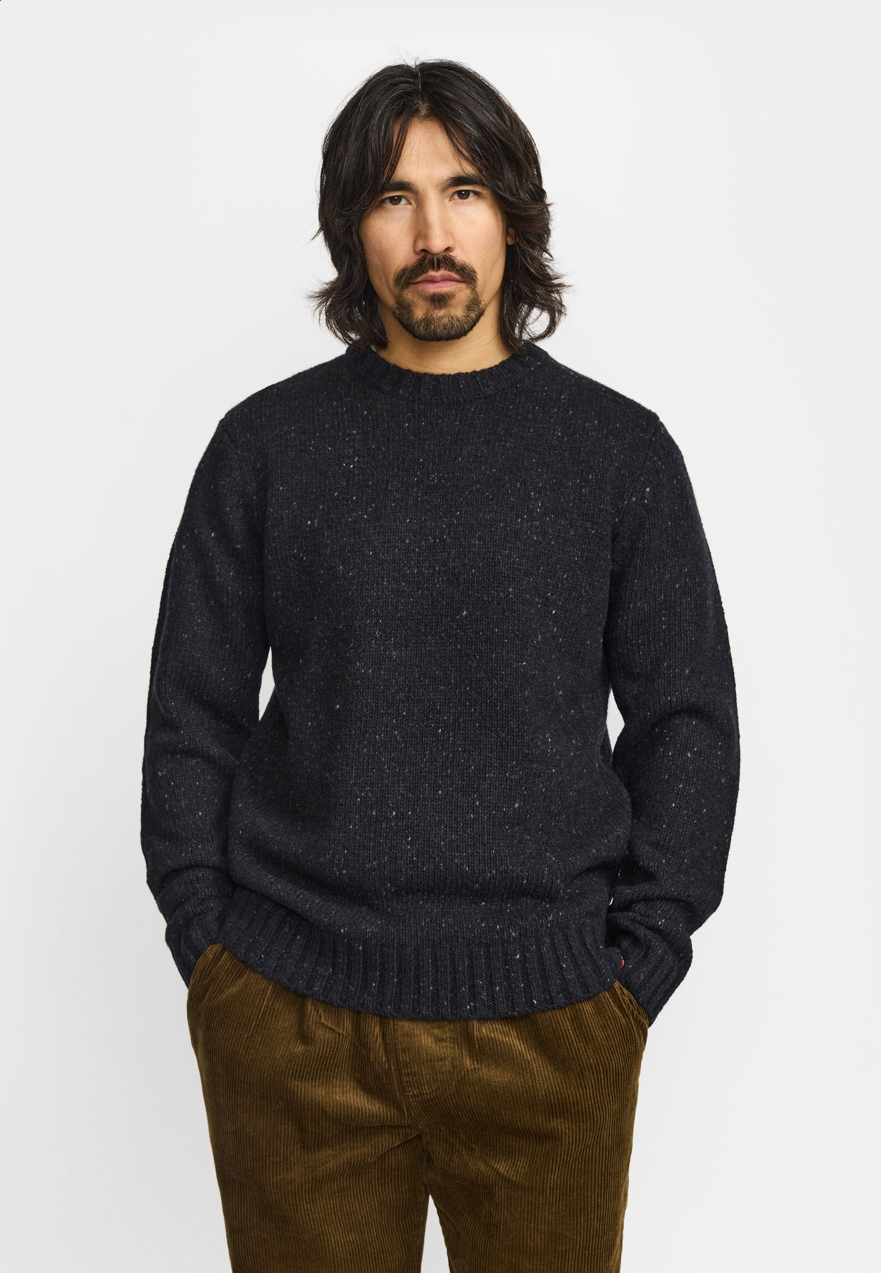 Revolution Knit Sweater Knitwear Darknavy