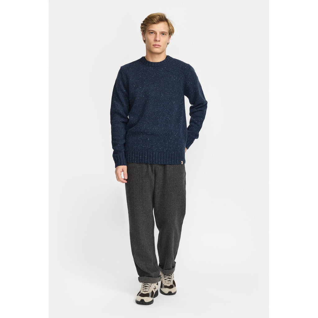 Revolution Knit Sweater Knitwear Navy