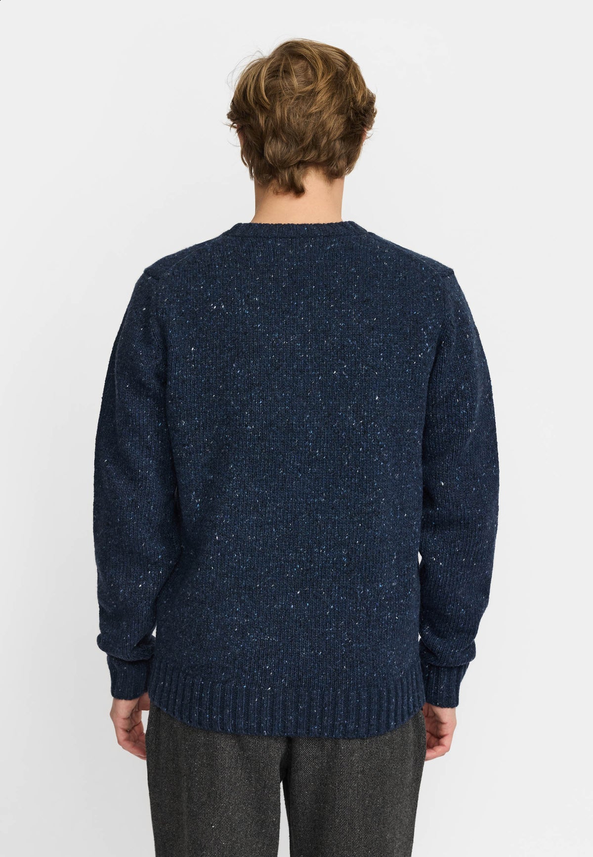 Revolution Knit Sweater Knitwear Navy