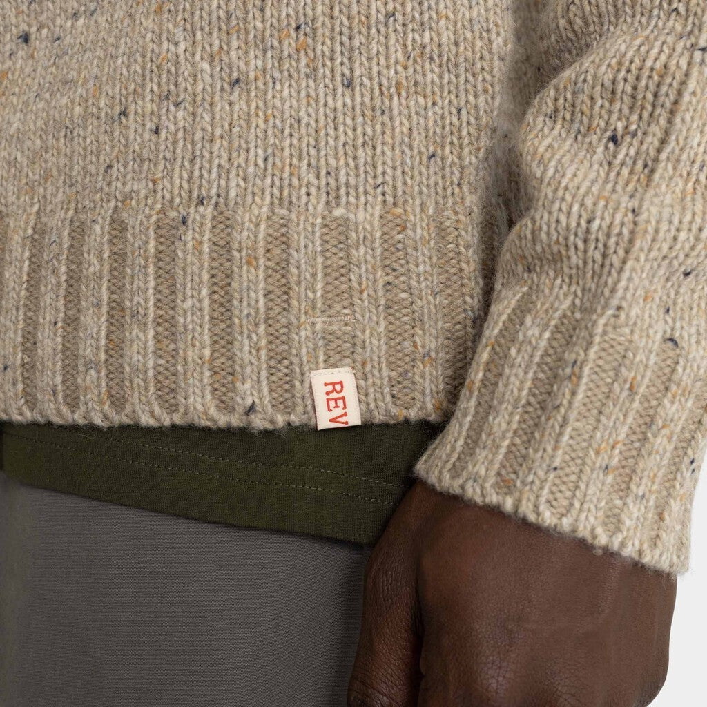 Revolution Knit Sweater Knitwear Offwhite