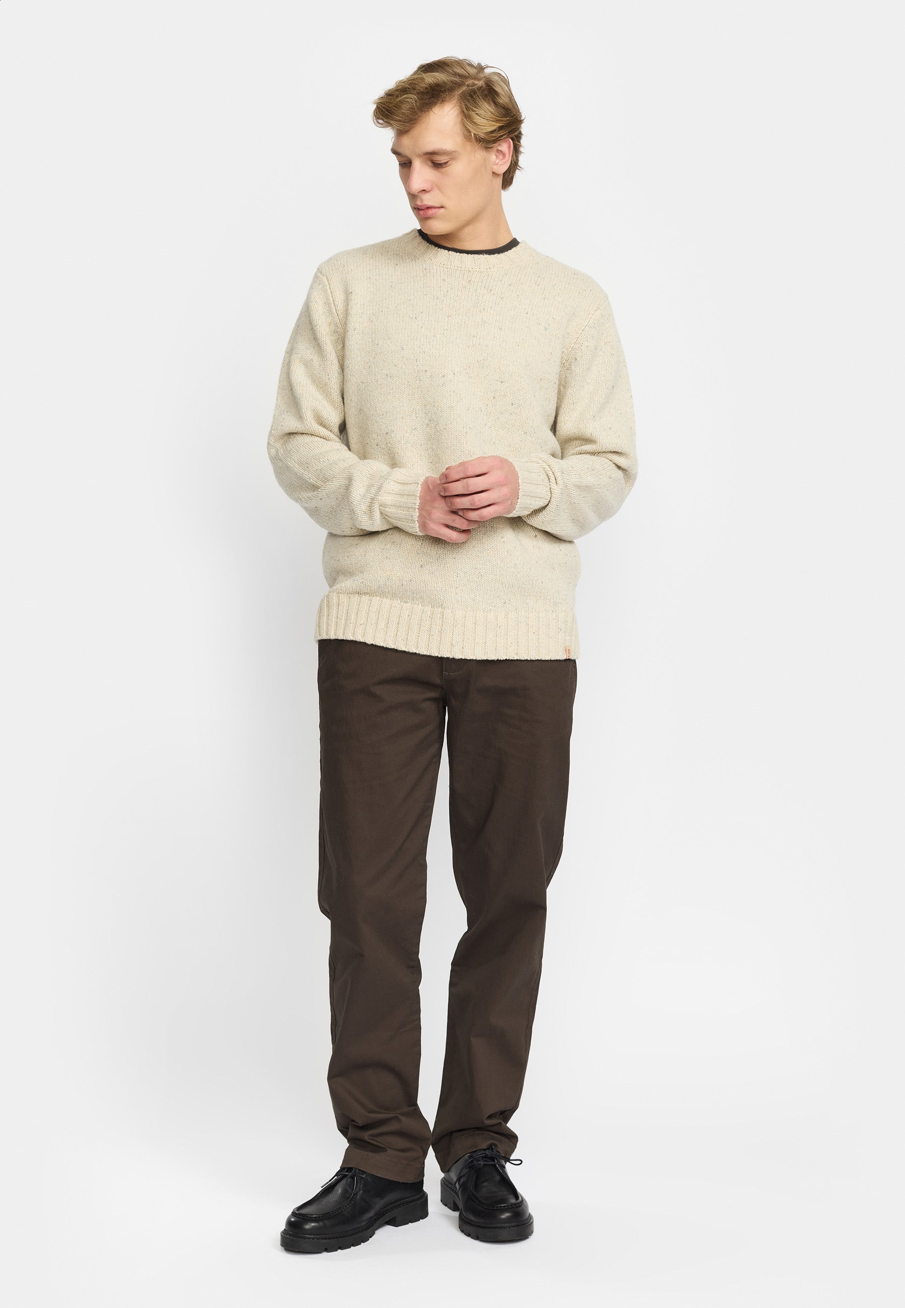 Revolution Knit Sweater Knitwear White