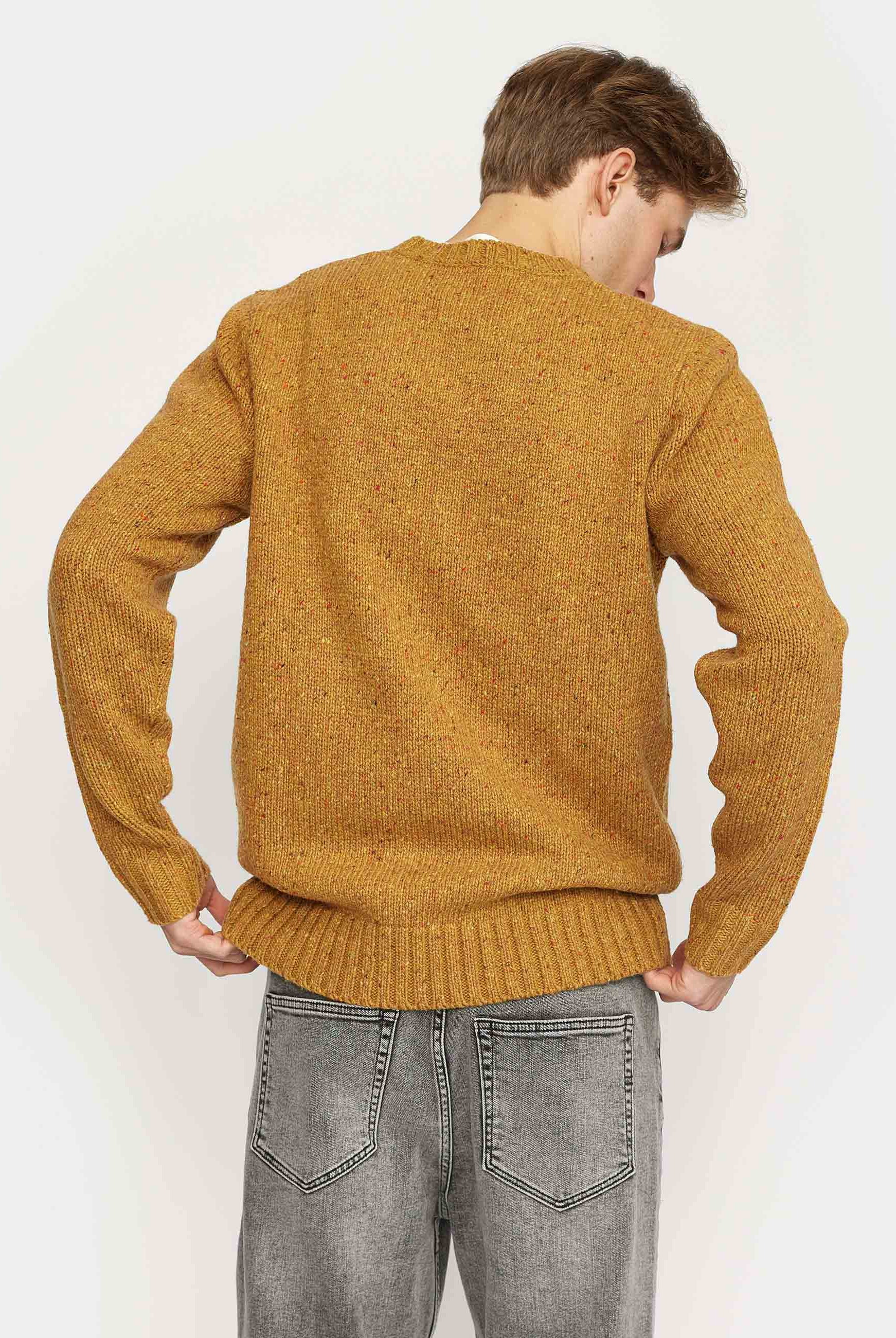 Revolution Knit Sweater Knitwear Yellow