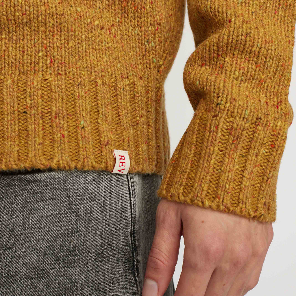 Revolution Knit Sweater Knitwear Yellow