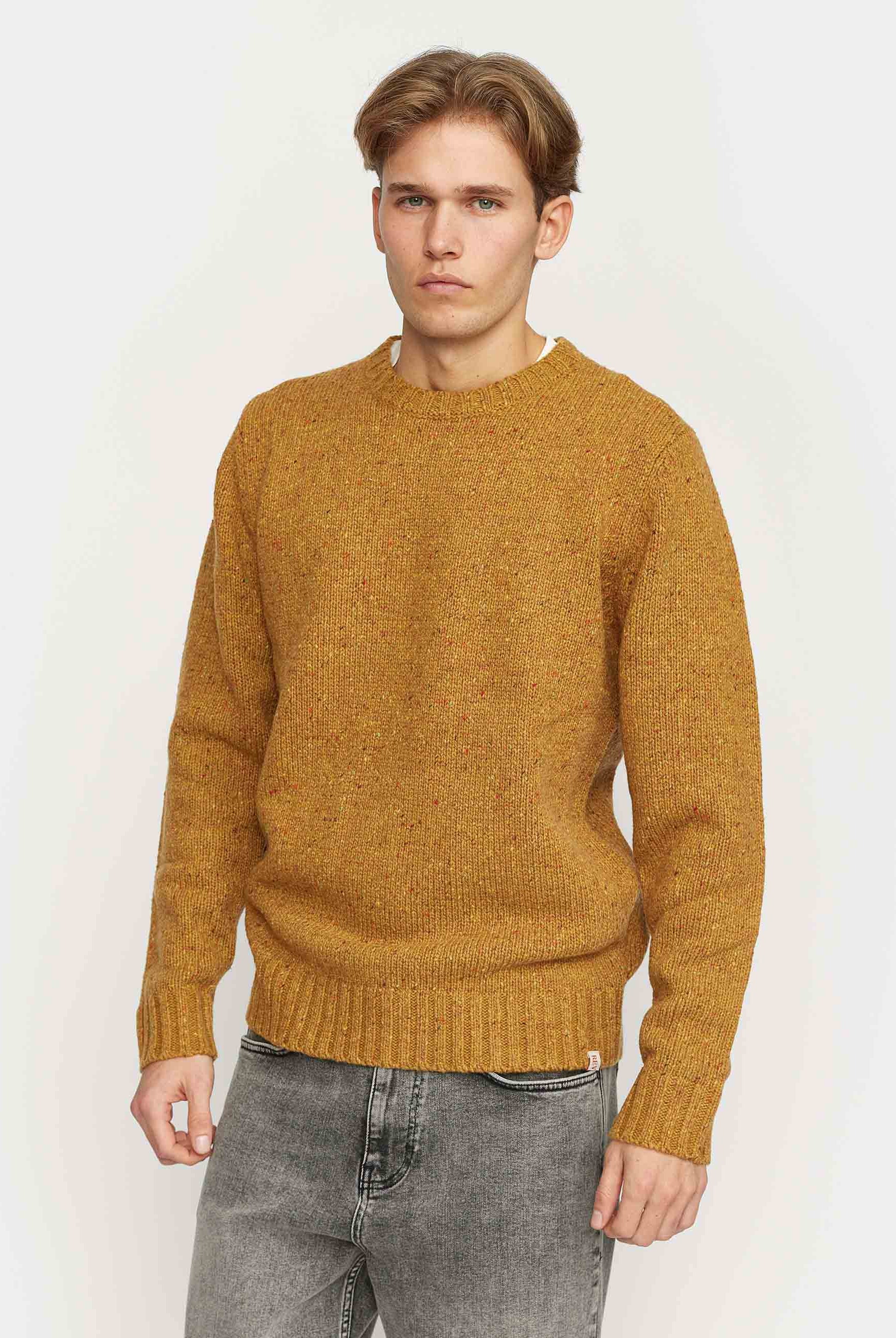 Revolution Knit Sweater Knitwear Yellow