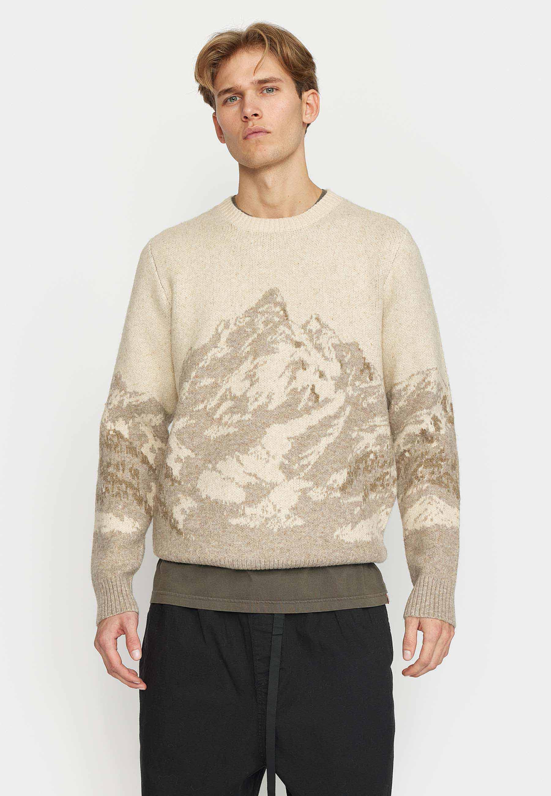 Revolution Knit Sweater Knitwear Offwhite