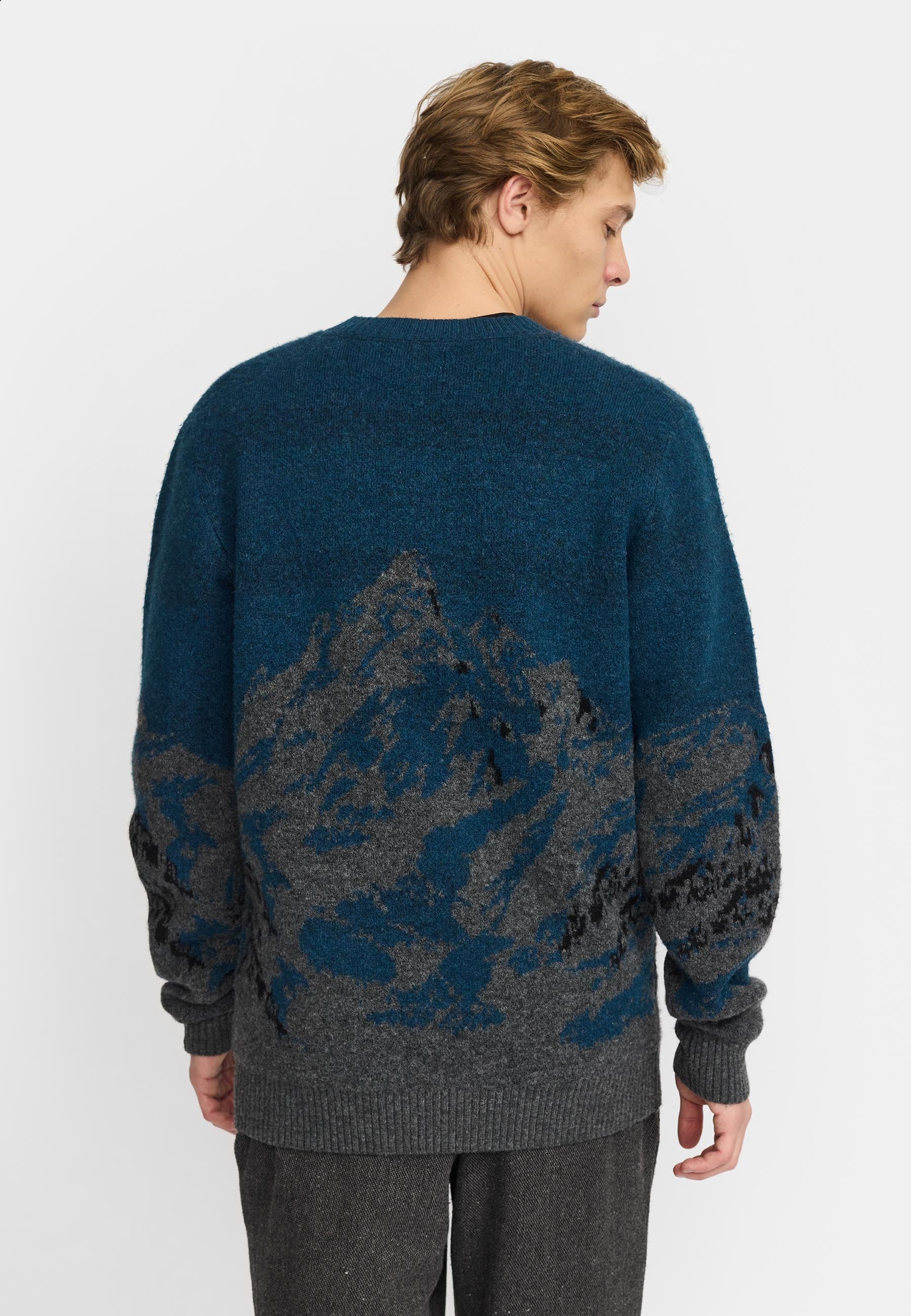 Revolution Knit Sweater Knitwear Petrol