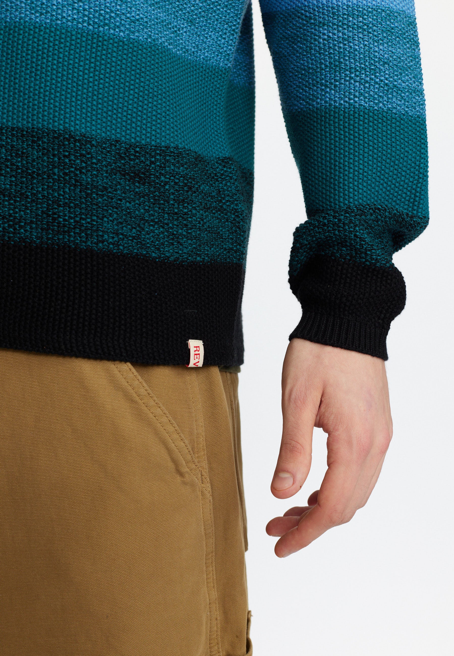Revolution Knit Sweater Knitwear Orange