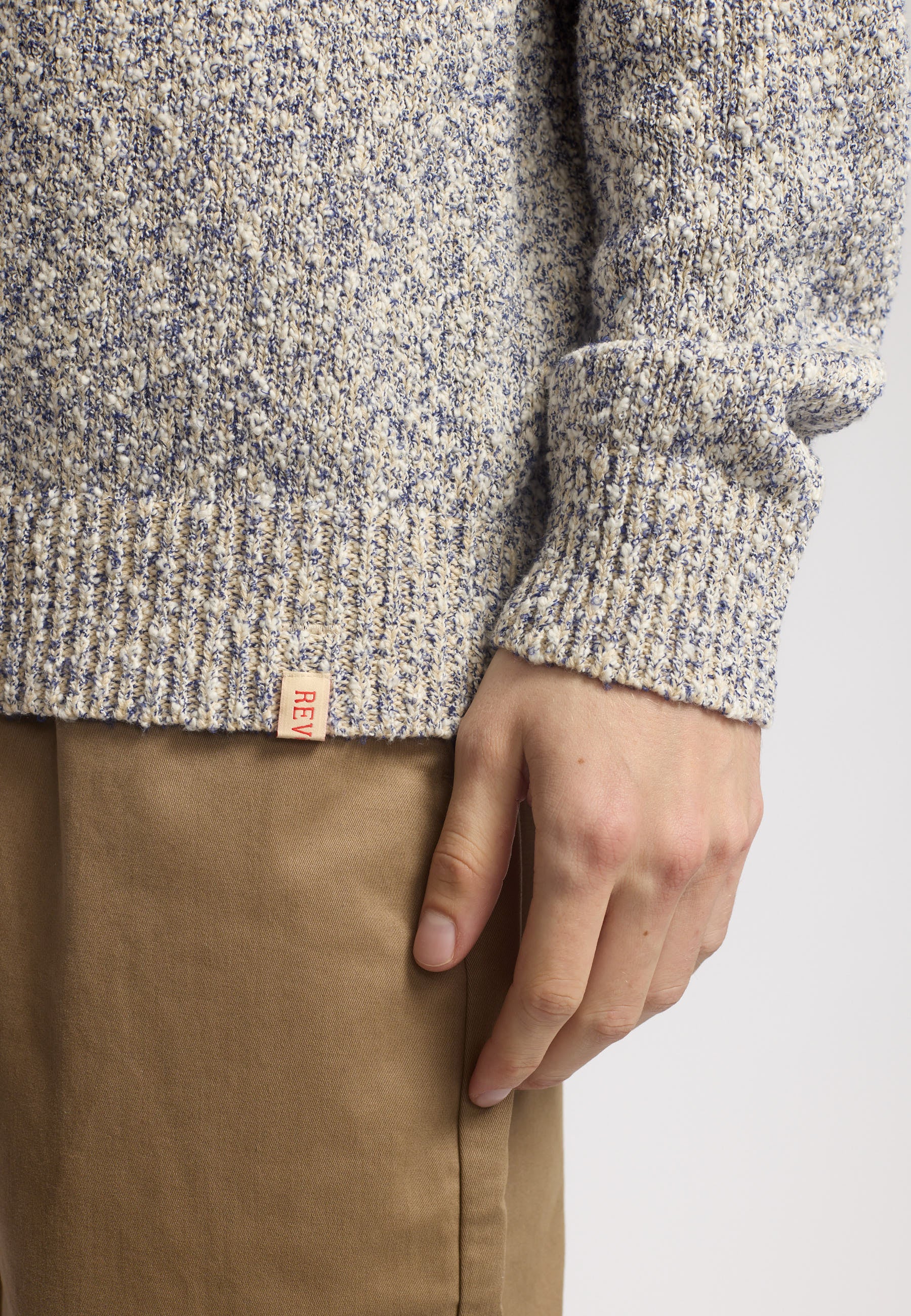 Revolution Knit Sweater Knitwear Offwhite