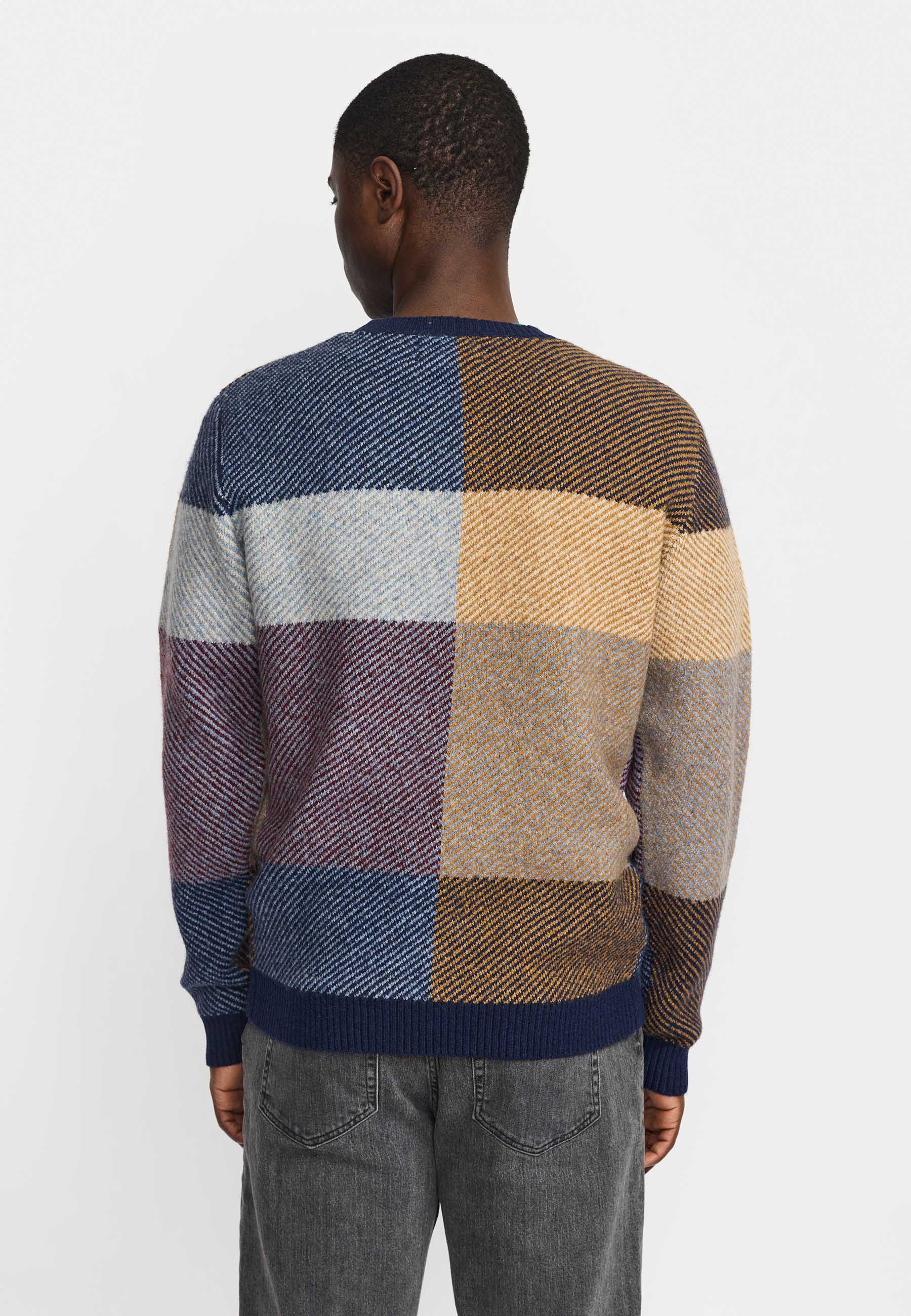 Revolution Knit Sweater Knitwear Navy