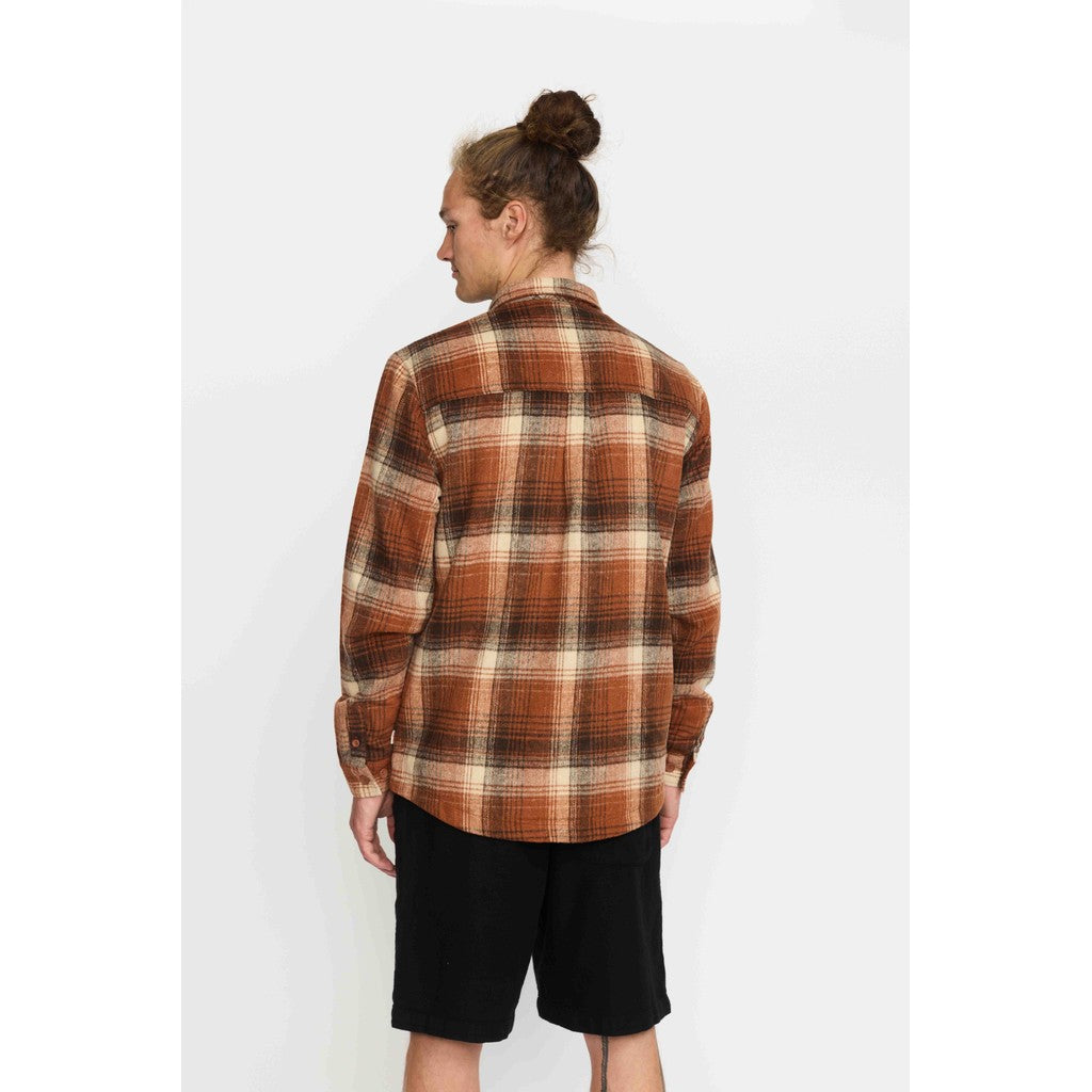 Revolution Lined Overshirt Overshirts Orange