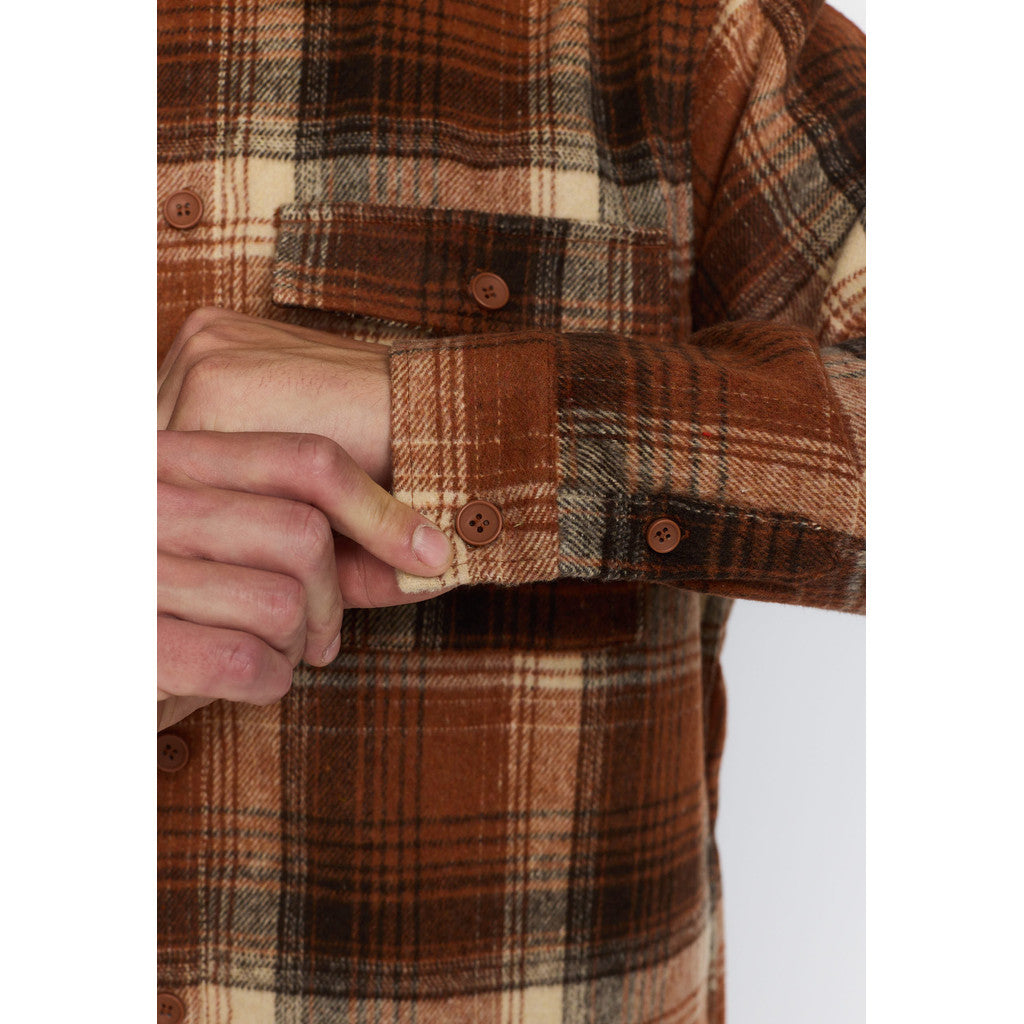 Revolution Lined Overshirt Overshirts Orange