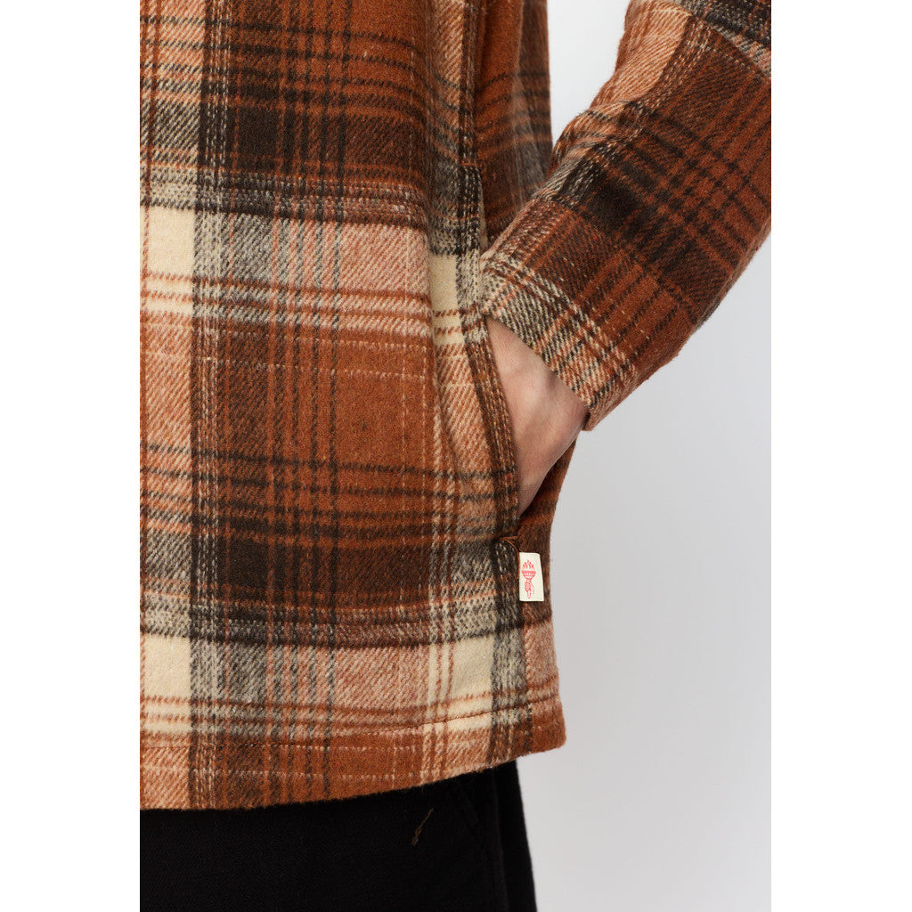 Revolution Lined Overshirt Overshirts Orange