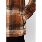 Revolution Lined Overshirt Overshirts Orange