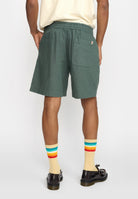 Revolution Linen Shorts Shorts Dustgreen