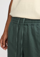 Revolution Linen Shorts Shorts Dustgreen