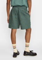 Revolution Linen Shorts Shorts Dustgreen