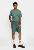 Revolution Linen Shorts Shorts Dustgreen