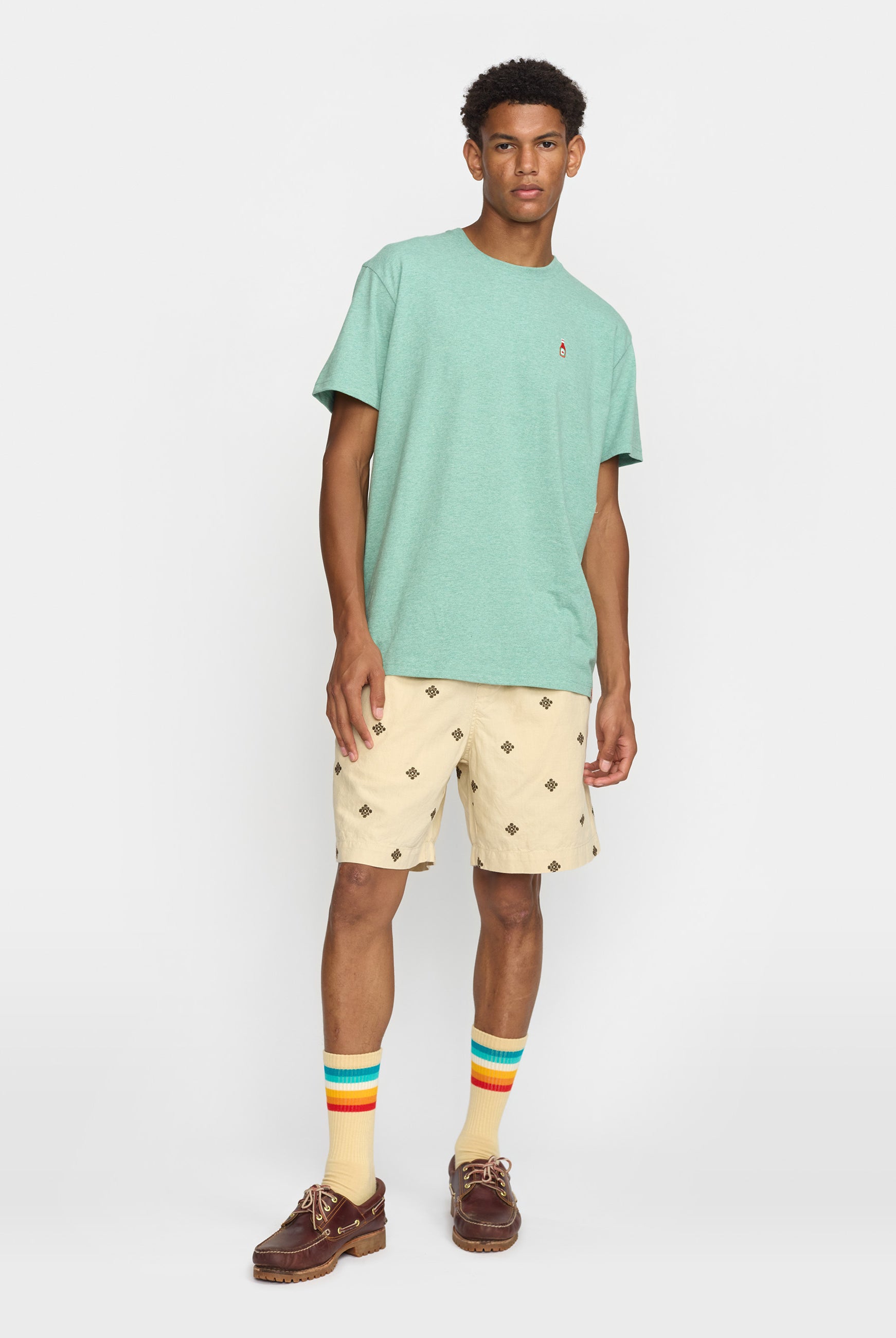 Revolution Linen Shorts Shorts Offwhite