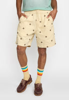 Revolution Linen Shorts Shorts Offwhite