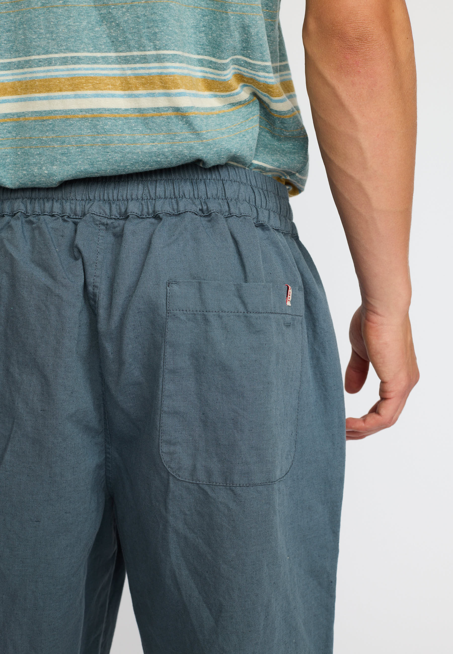 Revolution Linen Trousers Trousers Dustblue